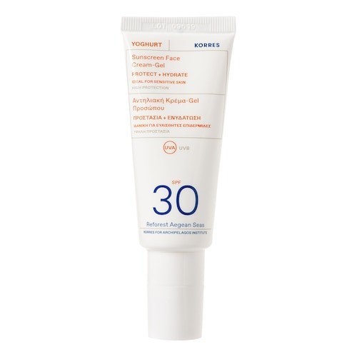 KORRES - YOGHURT Cream - Krém na obličej s ochranným faktorem SPF30